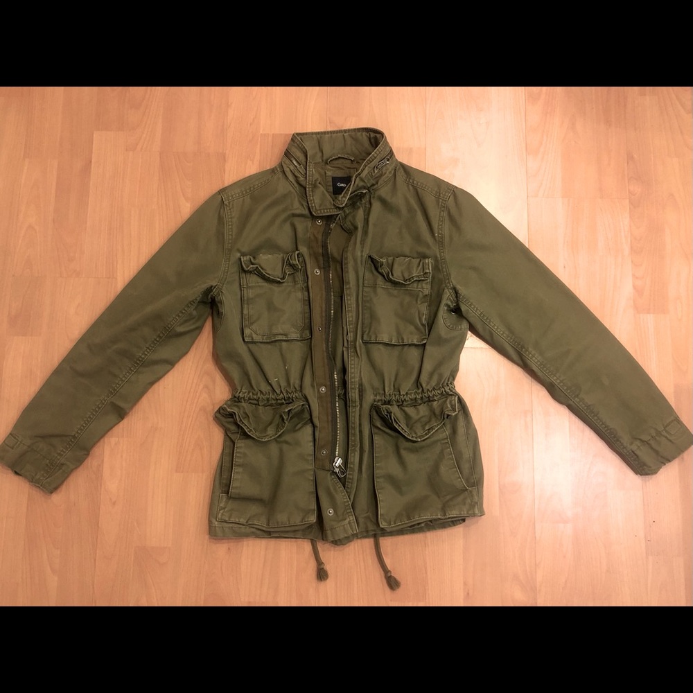 GAP Vintage-style Military Parka - Size Sm